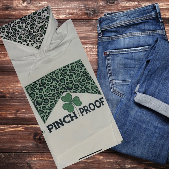 Hand Crafted St. Patrick’s Day Hooodie - Picture 4 of 14